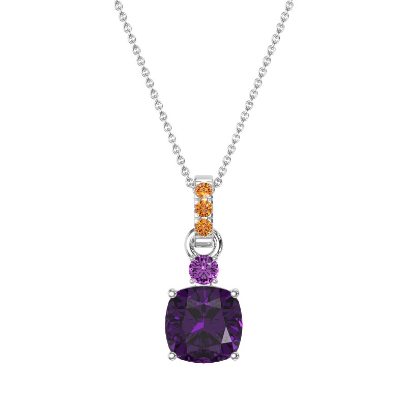 Classic Cushion Necklace