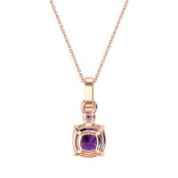 Classic Cushion Necklace