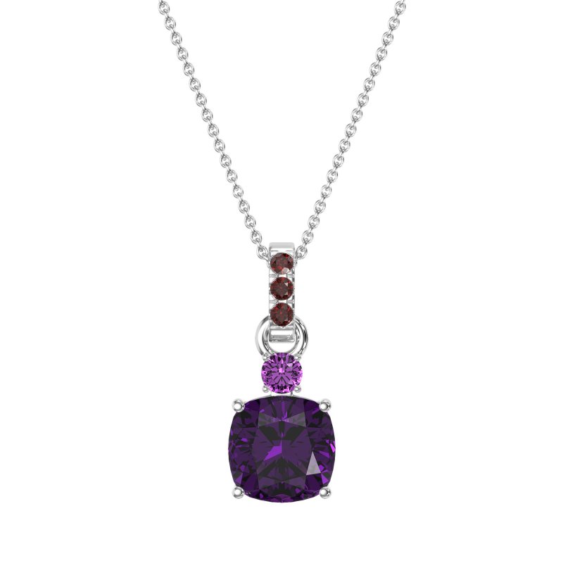 Classic Cushion Necklace
