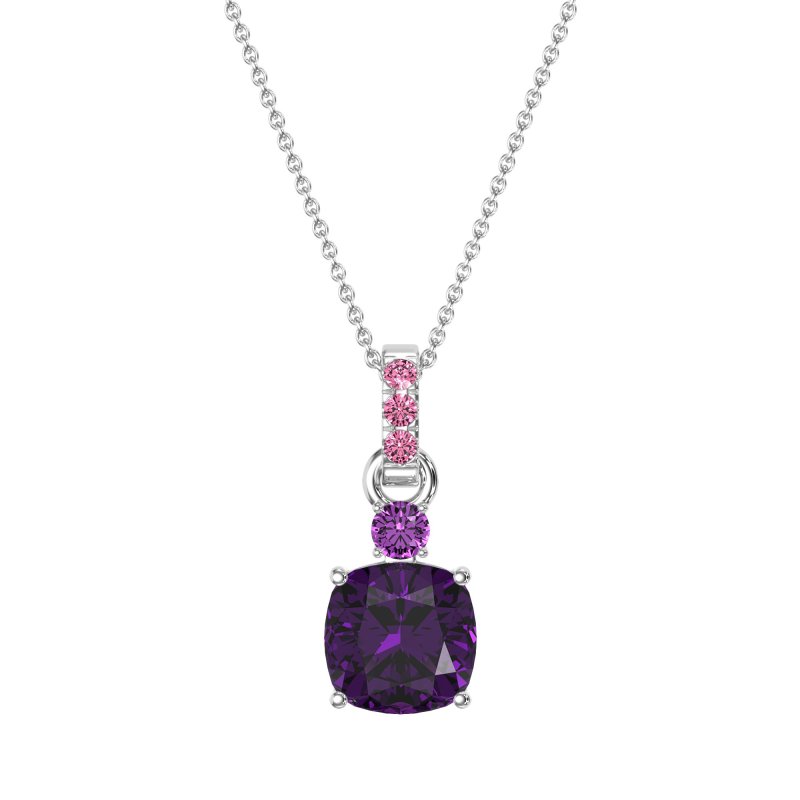 Classic Cushion Necklace