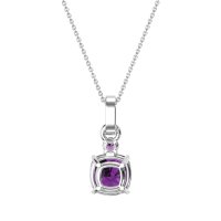 Classic Cushion Necklace