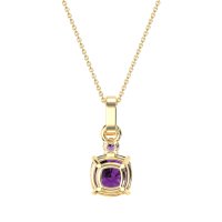 Classic Cushion Necklace