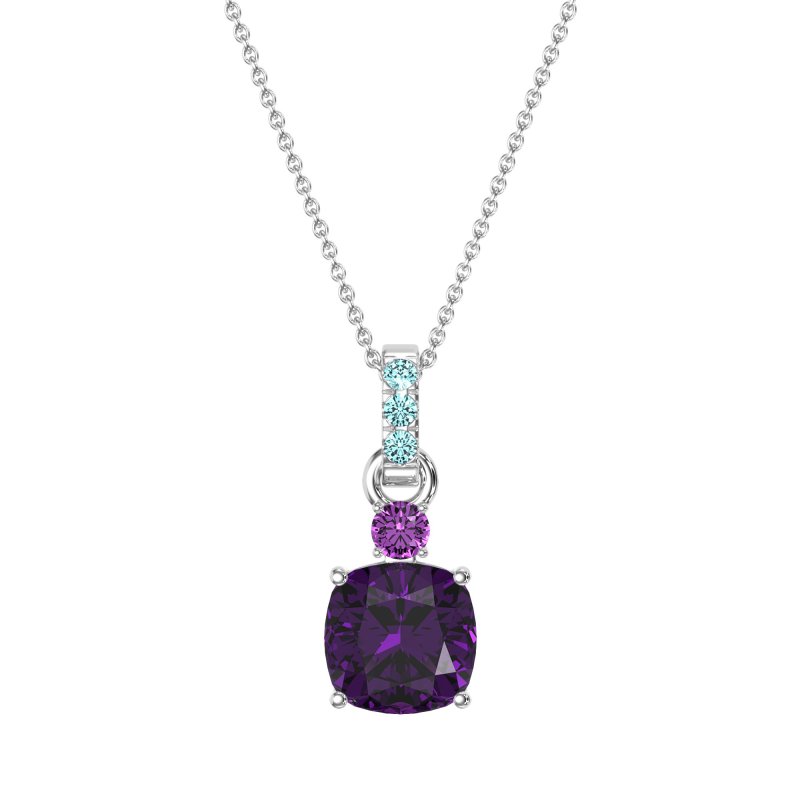 Classic Cushion Necklace