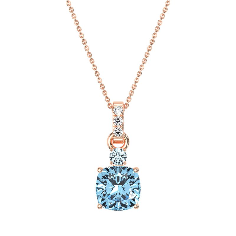 Classic Cushion Necklace