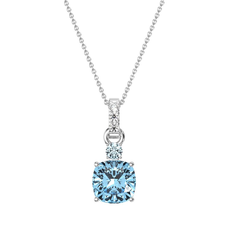 Classic Cushion Necklace