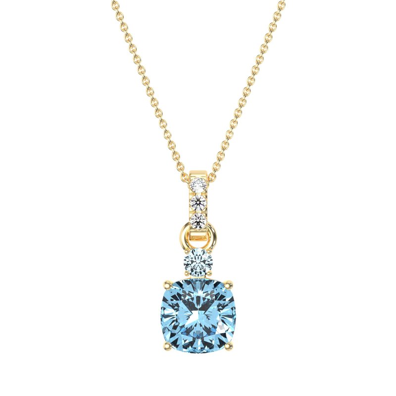 Classic Cushion Necklace