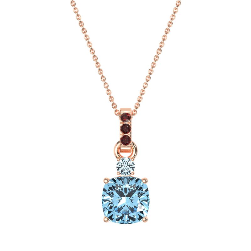 Classic Cushion Necklace