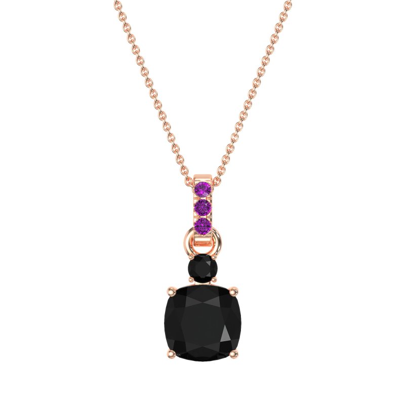 Classic Cushion Necklace
