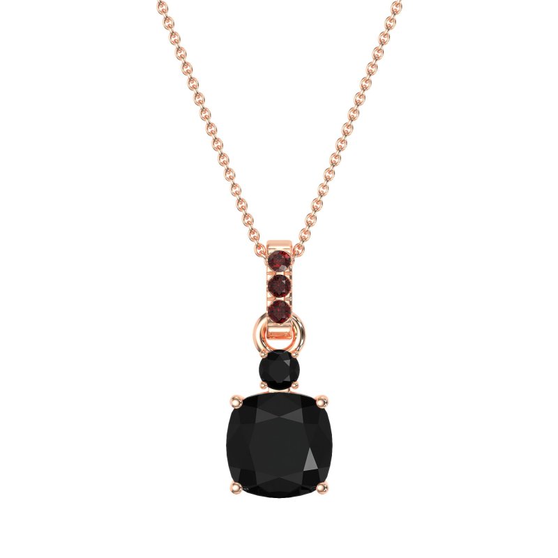 Classic Cushion Necklace