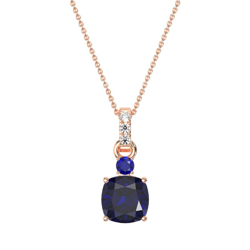 Classic Cushion Necklace