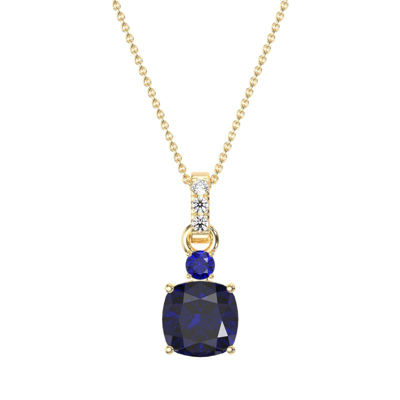 Classic Cushion Necklace