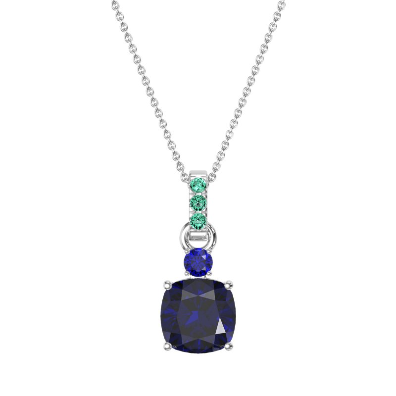 Classic Cushion Necklace