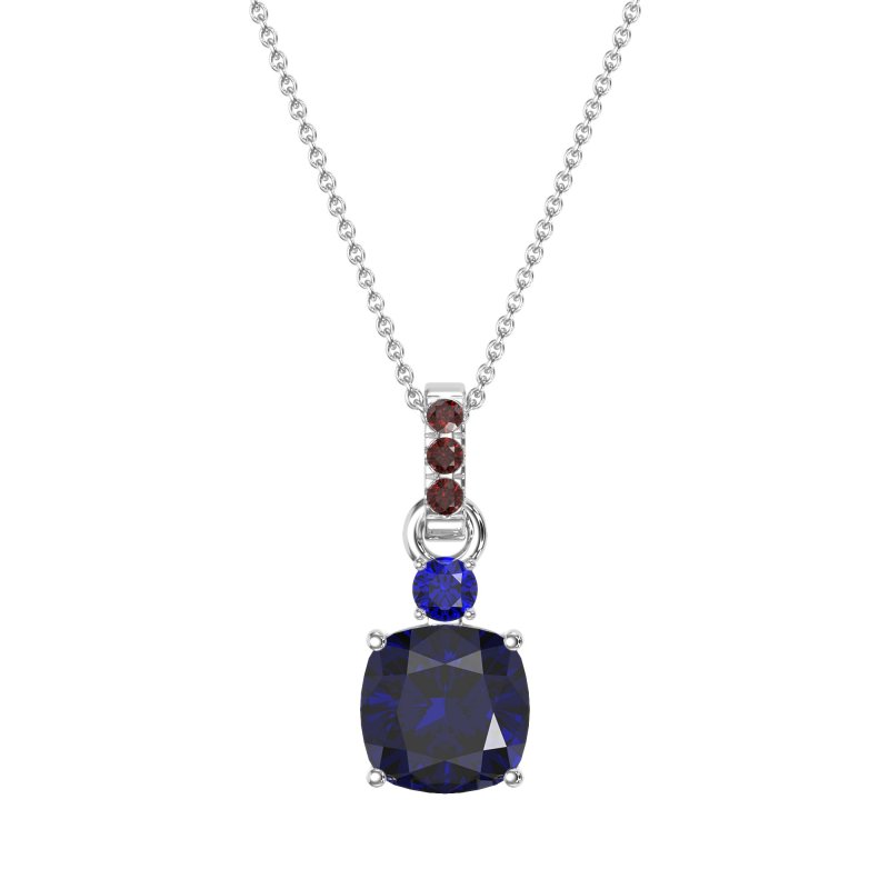 Classic Cushion Necklace