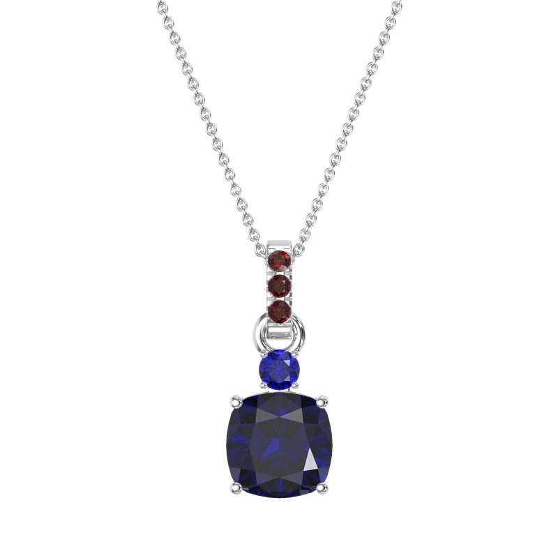Classic Cushion Necklace