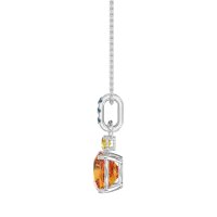 Classic Cushion Necklace