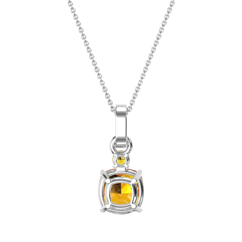 Classic Cushion Necklace