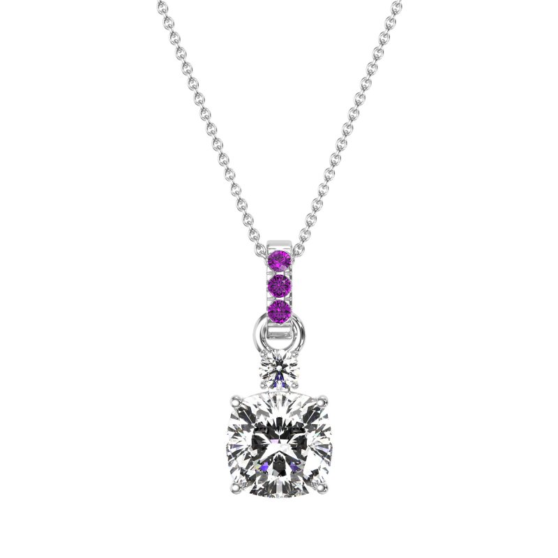 Classic Cushion Necklace