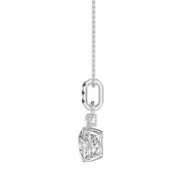Classic Cushion Necklace
