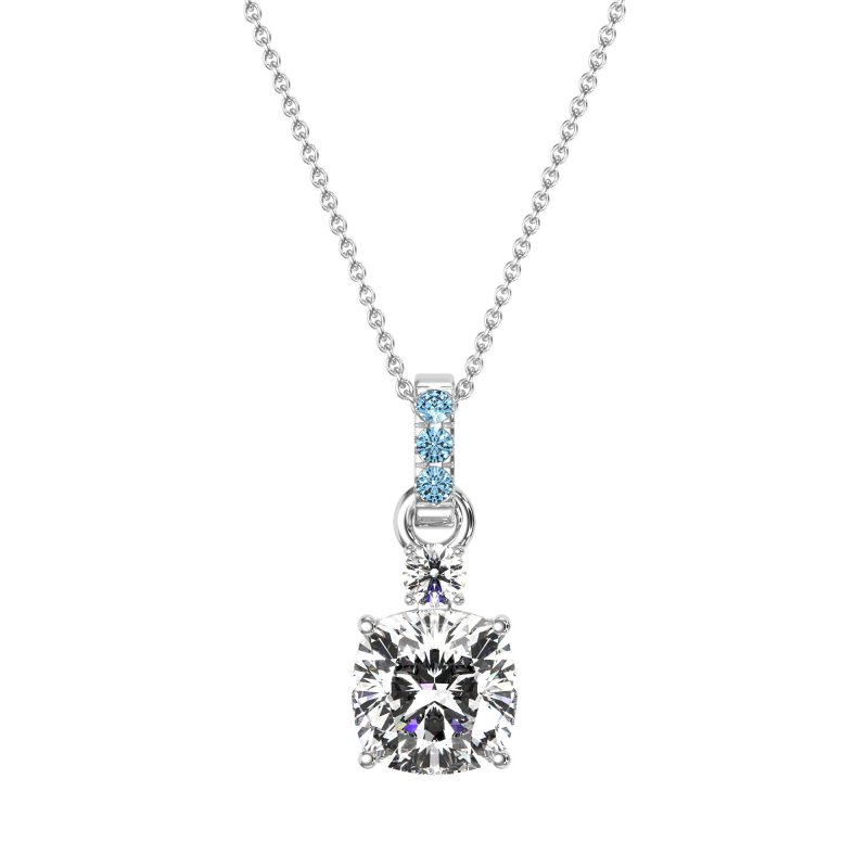 Classic Cushion Necklace