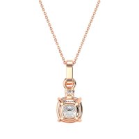 Classic Cushion Necklace