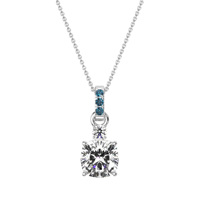 Classic Cushion Necklace