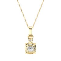 Classic Cushion Necklace