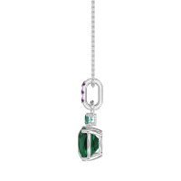 Classic Cushion Necklace