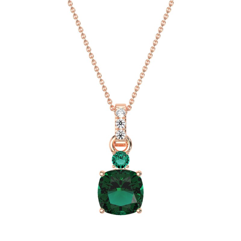 Classic Cushion Necklace