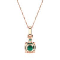 Classic Cushion Necklace