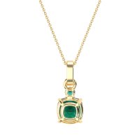Classic Cushion Necklace