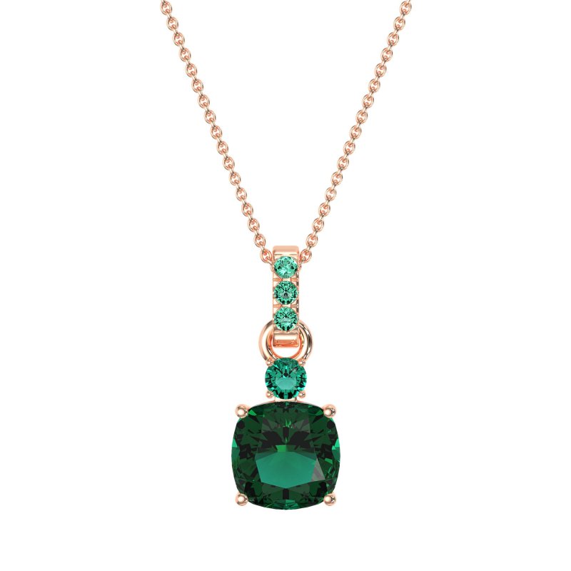 Classic Cushion Necklace