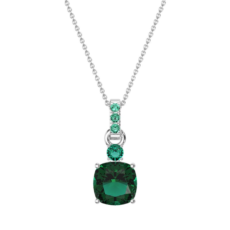 Classic Cushion Necklace