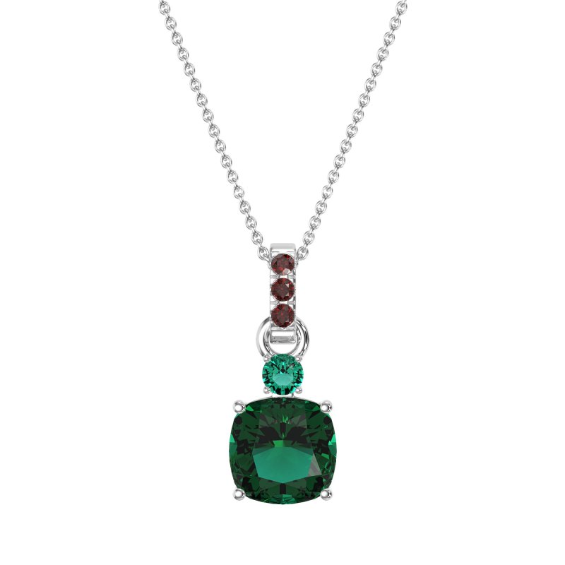 Classic Cushion Necklace