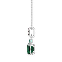 Classic Cushion Necklace