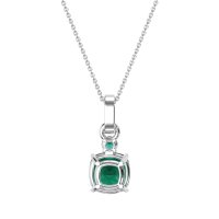 Classic Cushion Necklace