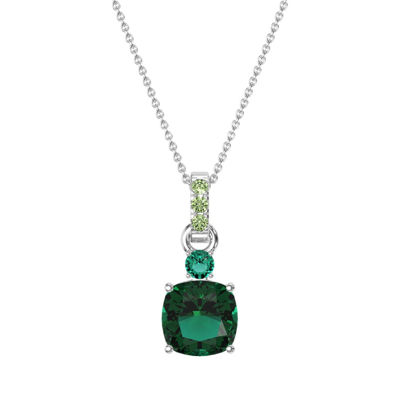 Classic Cushion Necklace