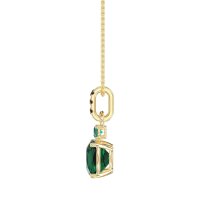Classic Cushion Necklace