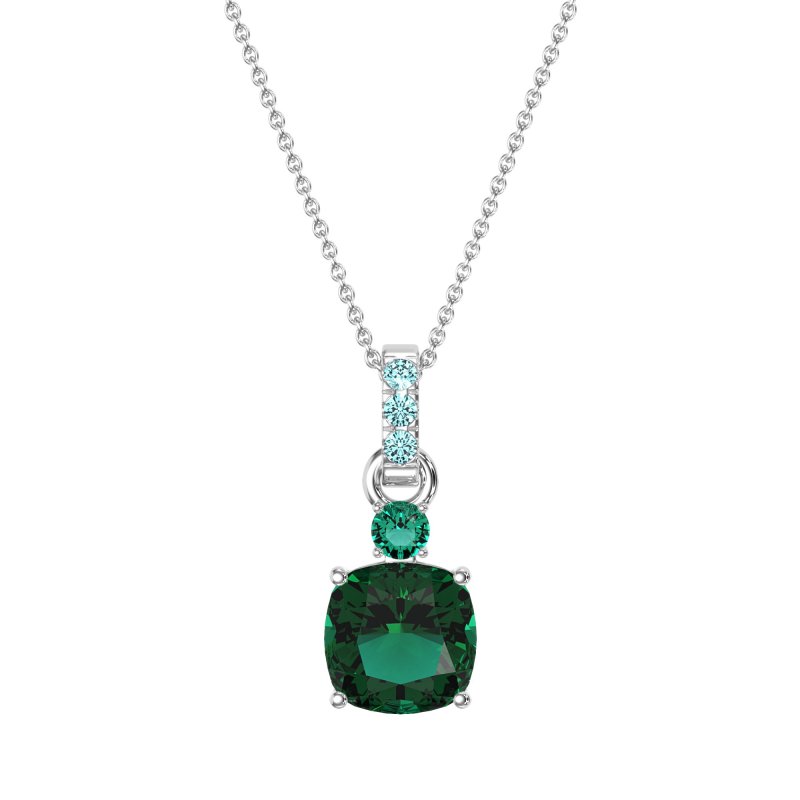 Classic Cushion Necklace