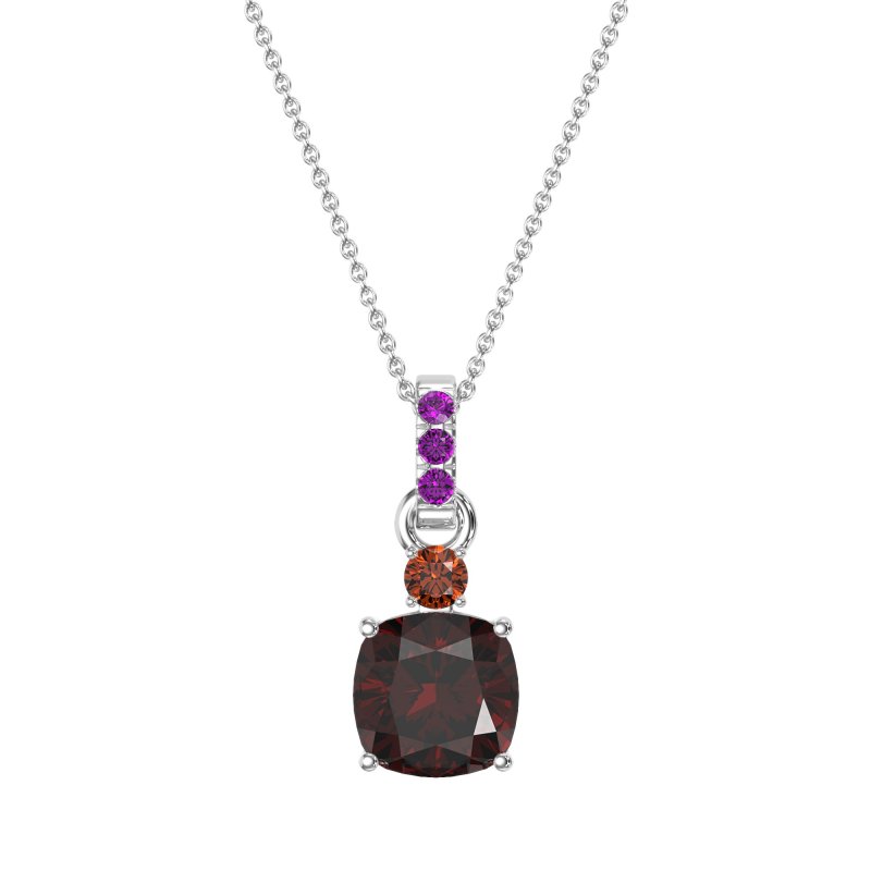 Classic Cushion Necklace