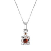 Classic Cushion Necklace