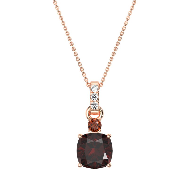 Classic Cushion Necklace
