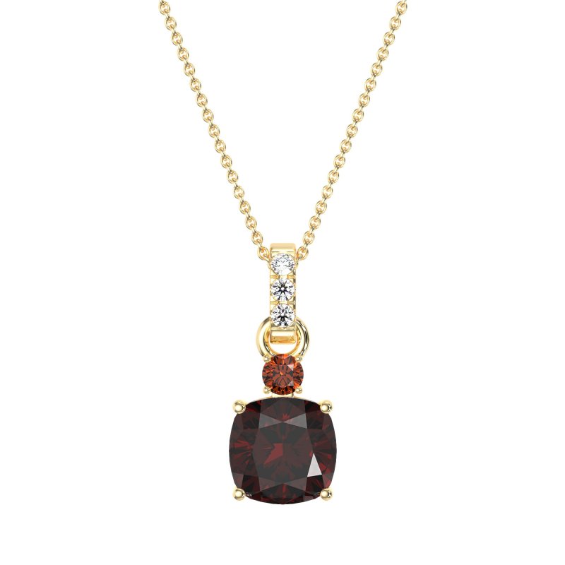 Classic Cushion Necklace