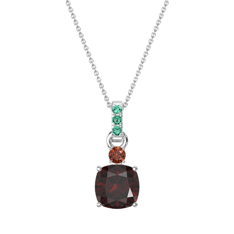 Classic Cushion Necklace