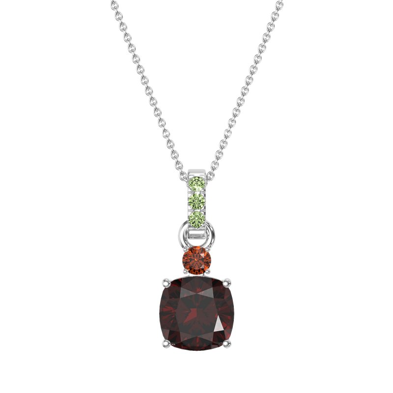 Classic Cushion Necklace