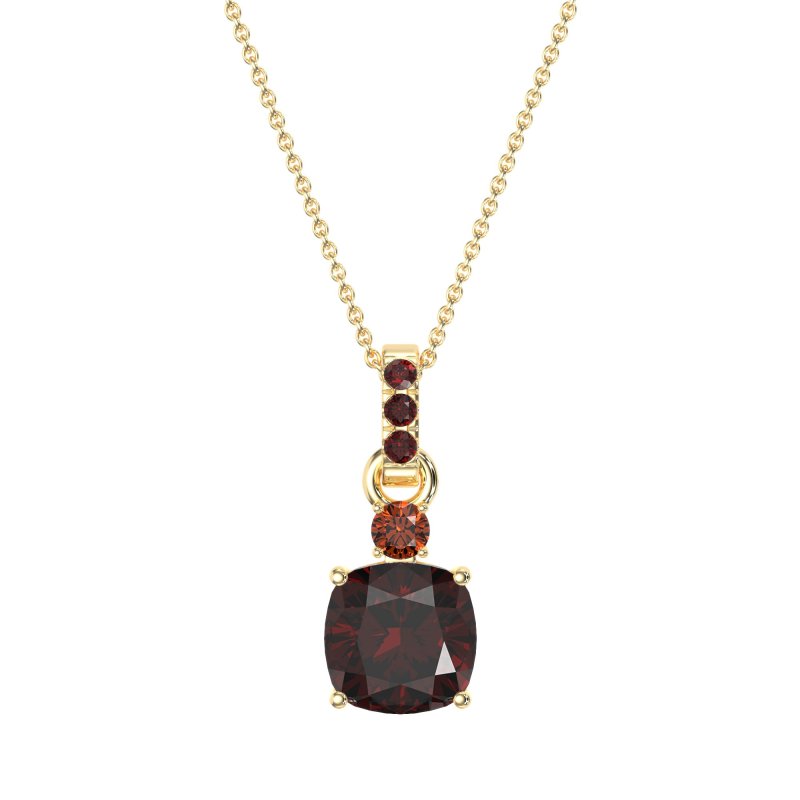 Classic Cushion Necklace