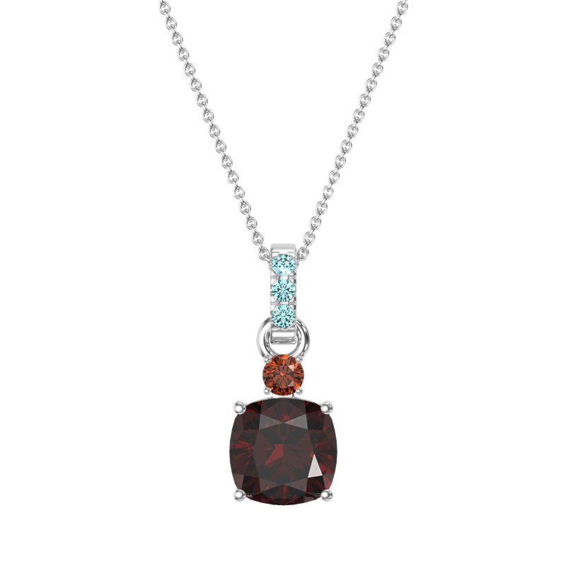 Classic Cushion Necklace