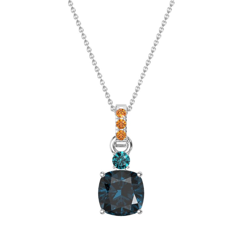 Classic Cushion Necklace