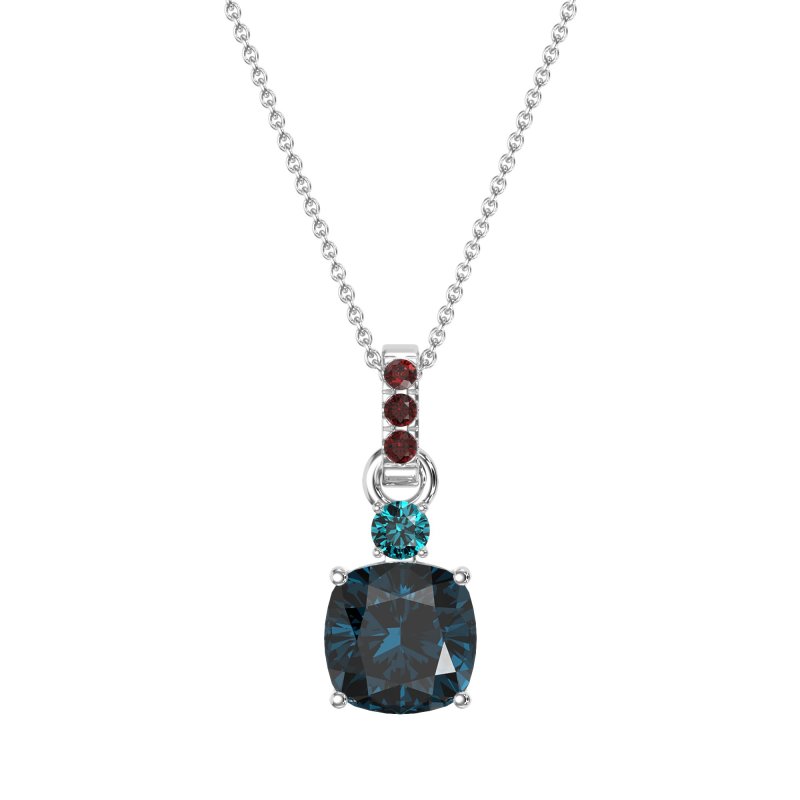Classic Cushion Necklace