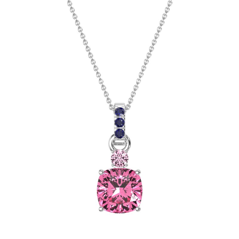 Classic Cushion Necklace