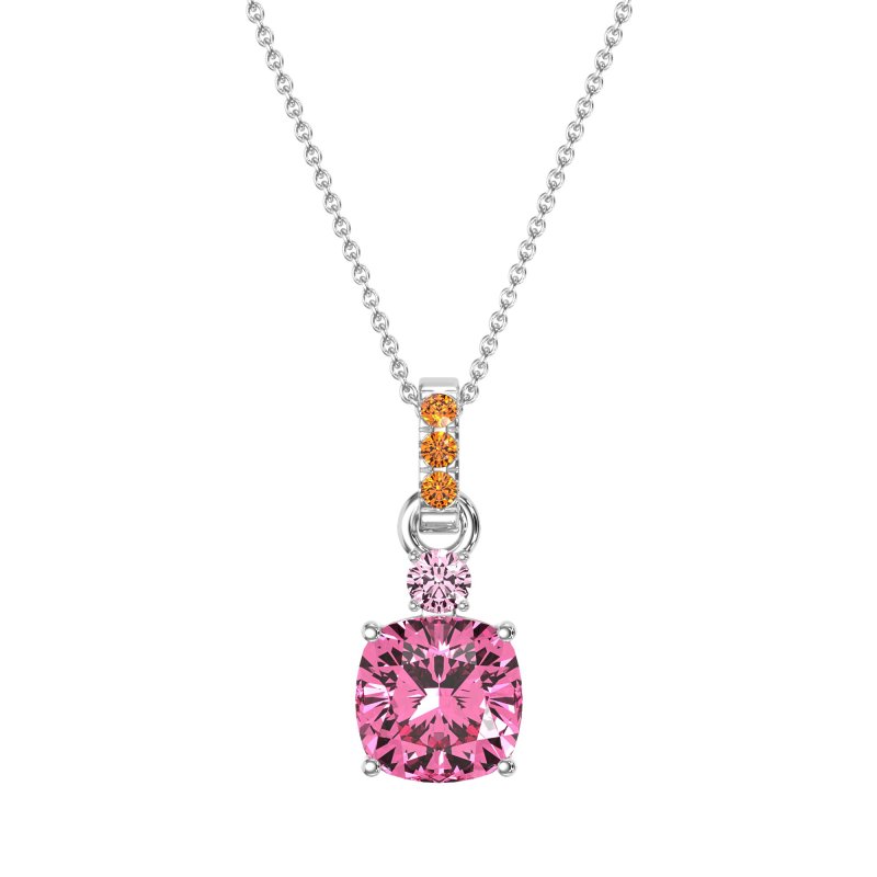 Classic Cushion Necklace